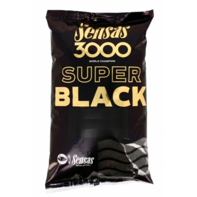 SENSAS 3000 ZANĘTA SENSAS SUPER BLACK GARDONS 1KG
