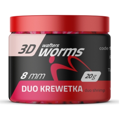 MatchPro TOP WORMS WAFTERS DUO KREWETKA 8mm 20g